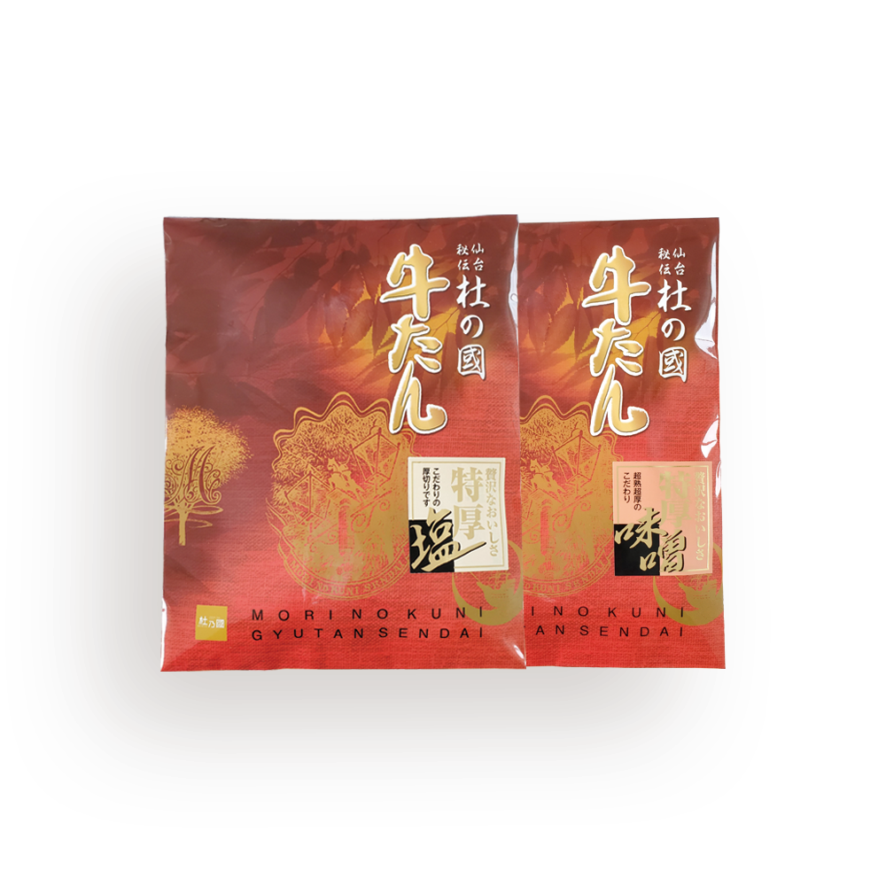 杜の國）特厚牛たん2種セット
