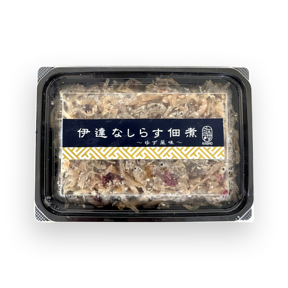 海ギフト）伊達なしらすピリ辛佃煮80ｇ